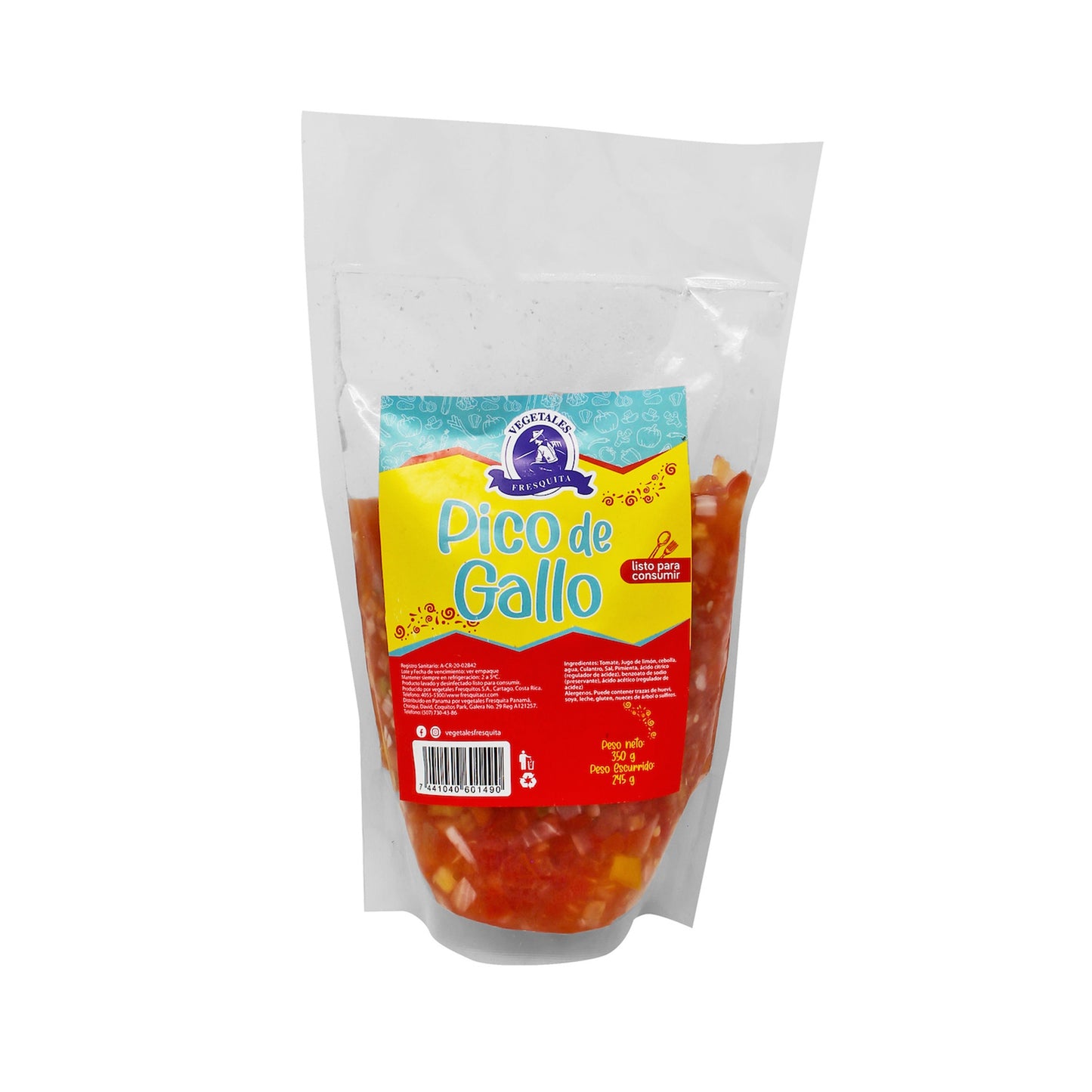 PICO DE GALLO DOYPACK FRESQUITA 350GR