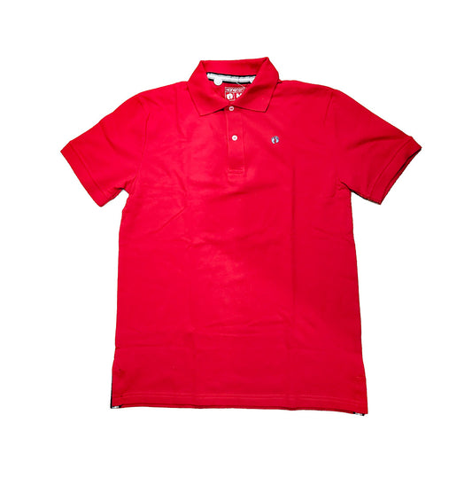 T-SHIRT POLO MANGA CORTA ROJO