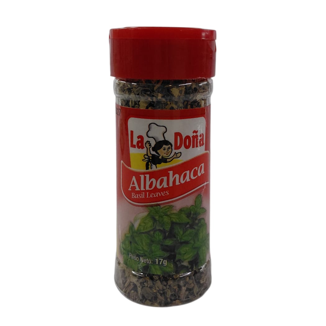 ALBAHACA FRASCO CHICO LA DOÑA 17GR