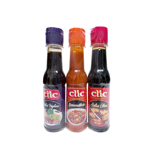 3PK SALSA CONDIMENTADA CLIC 5.5OZ
