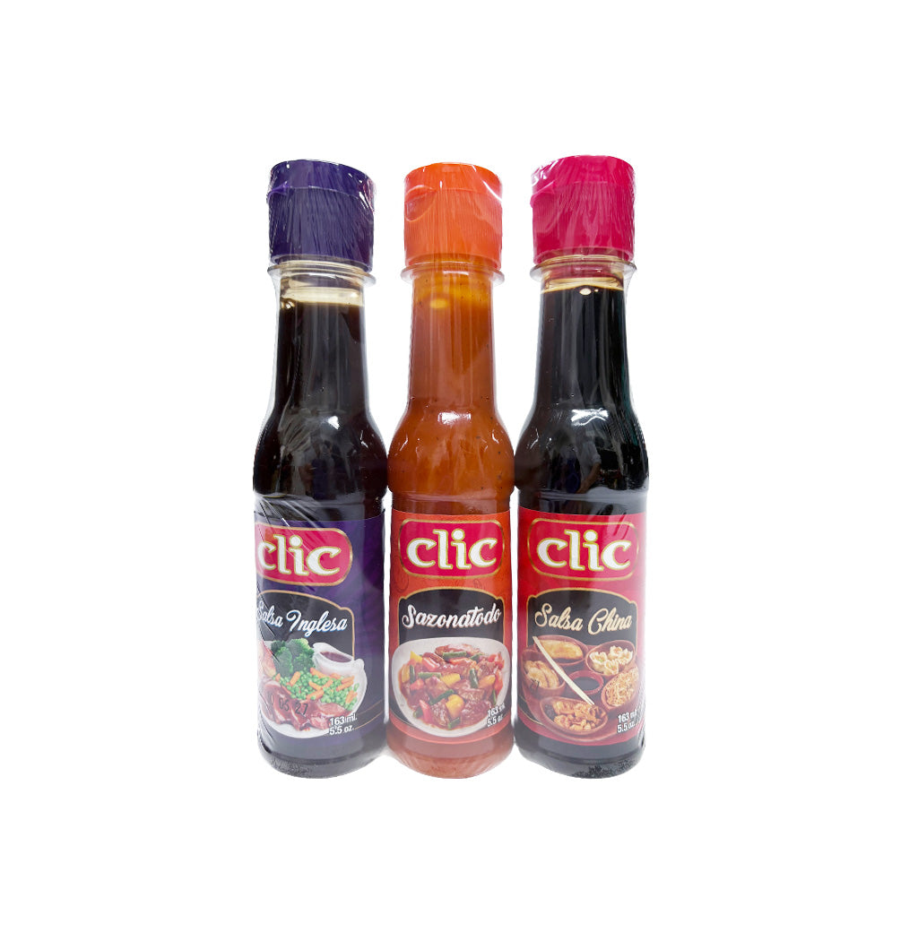 3PK SALSA CONDIMENTADA CLIC 5.5OZ