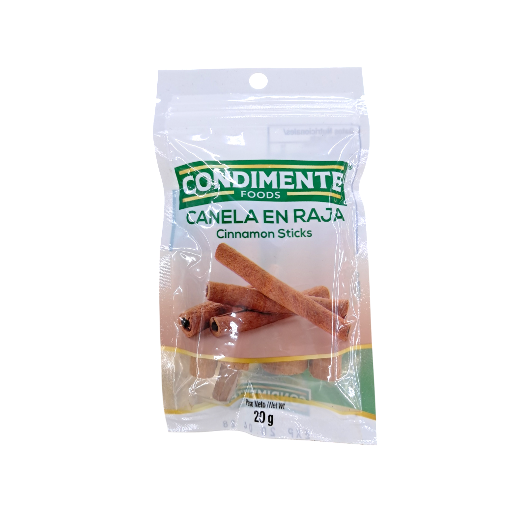 CANELA EN RAJA CONDIMENTE 20GR