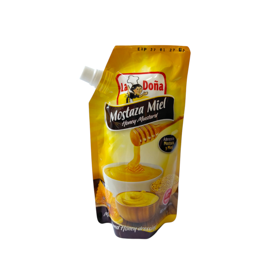 MOSTAZA MIEL LA DOÑA 350GR