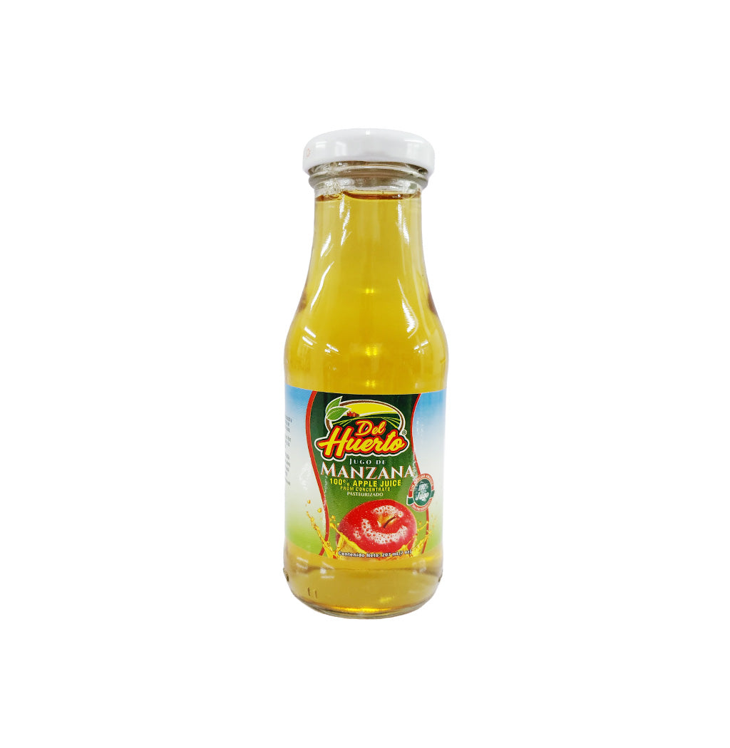 JUGO DE MANZANA DEL HUERTO 7OZ