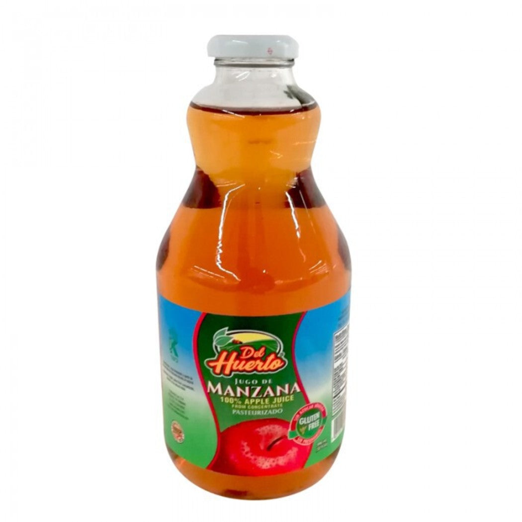 JUGO DE MANZANA DEL HUERTO 32OZ