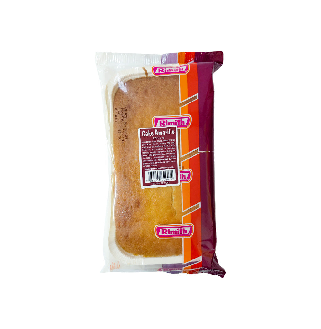 CAKE AMARILLO EMPACADO RIMITH 10OZ