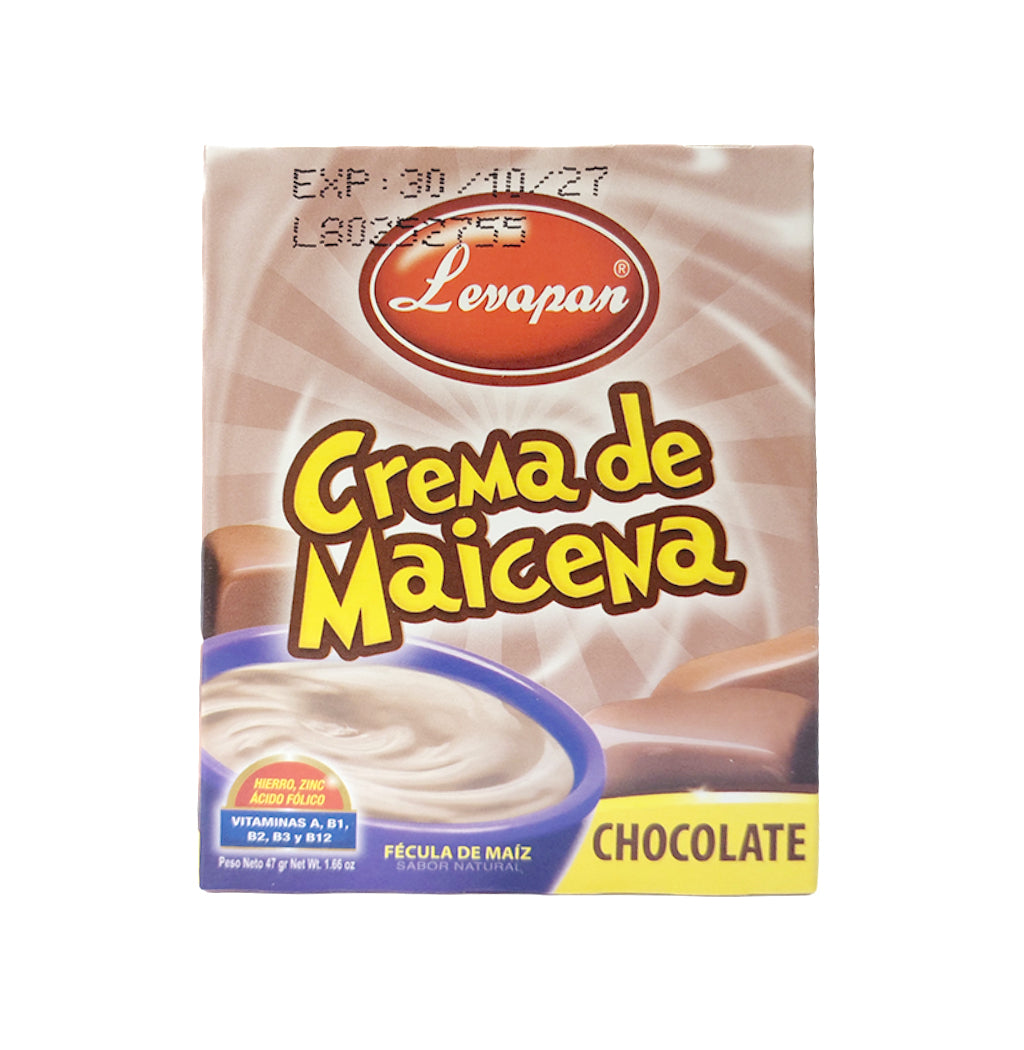 CREMA DE MAICENA CHOCOLATE LEVAPAN 47GR