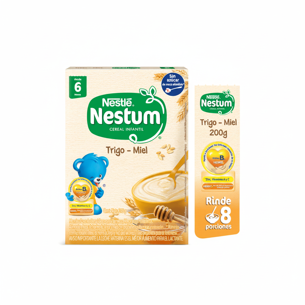 CEREAL INFANTIL TRIGO Y MIEL 200GR