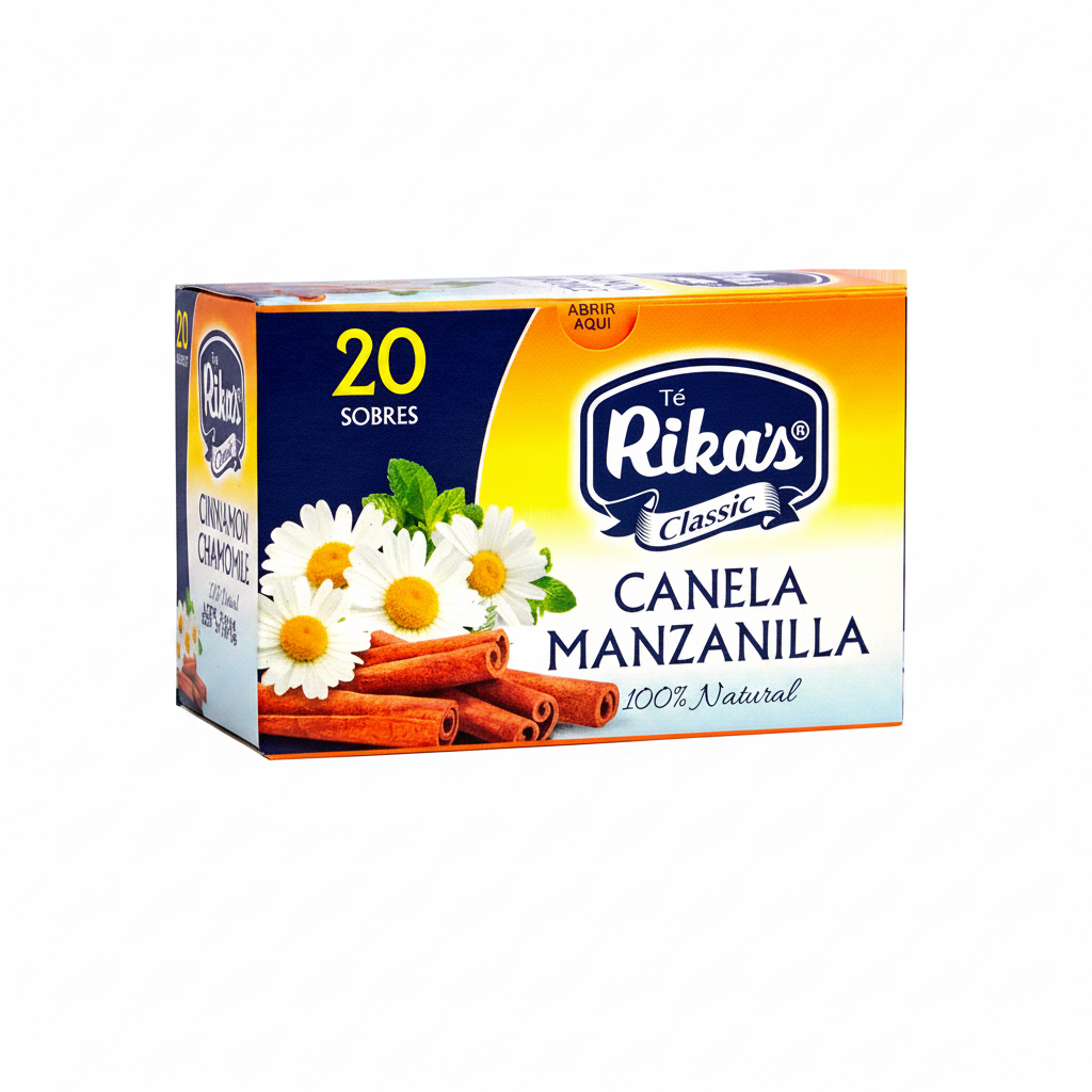 TE DE CANELA/MANZANILLA RIKA'S 20U