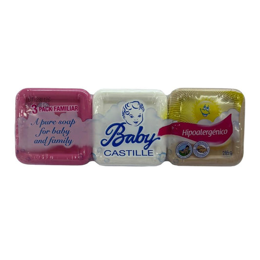 JABÓN PARA BEBÉ SURTIDO 3PACK 285GR
