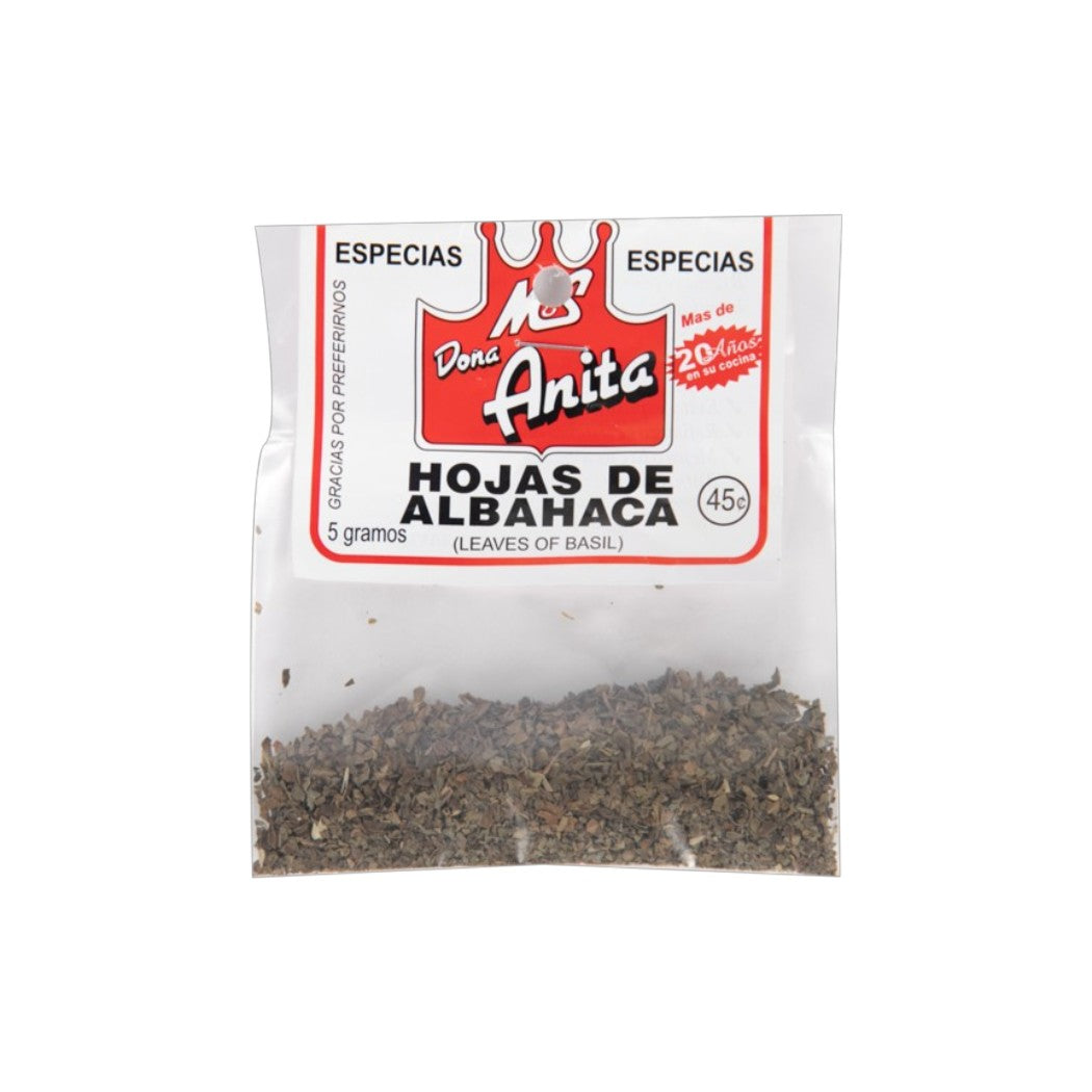 ALBAHACA HOJA DOÑA ANITA 5GR