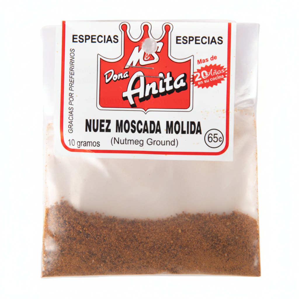 NUEZ MOSCADA MOLIDA DOÑA ANITA 11GR
