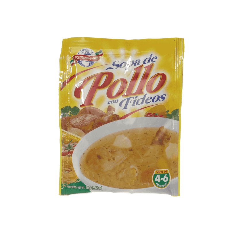 SOPA POLLO FIDEO LA PARMIGIANA 60GR