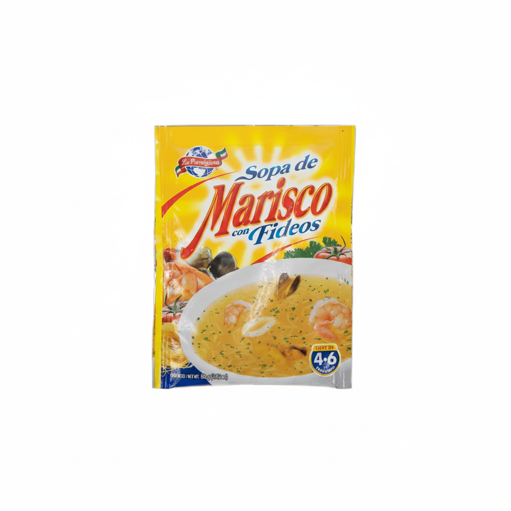 SOPA FIDEO MARISCOS LA PARMIGIANA 60G