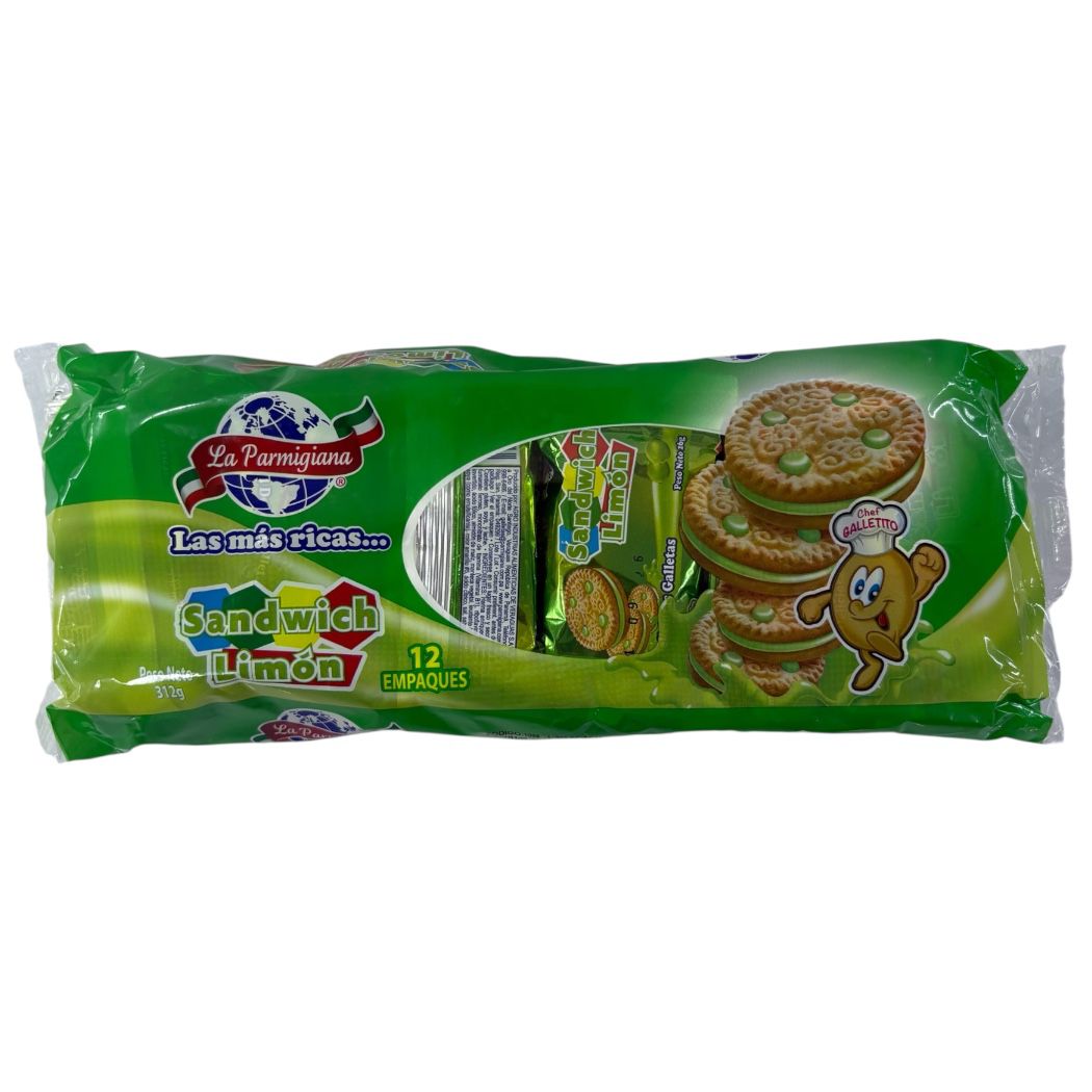 12PACK GALLETA LIMON LA PARMIGIANA 312GR