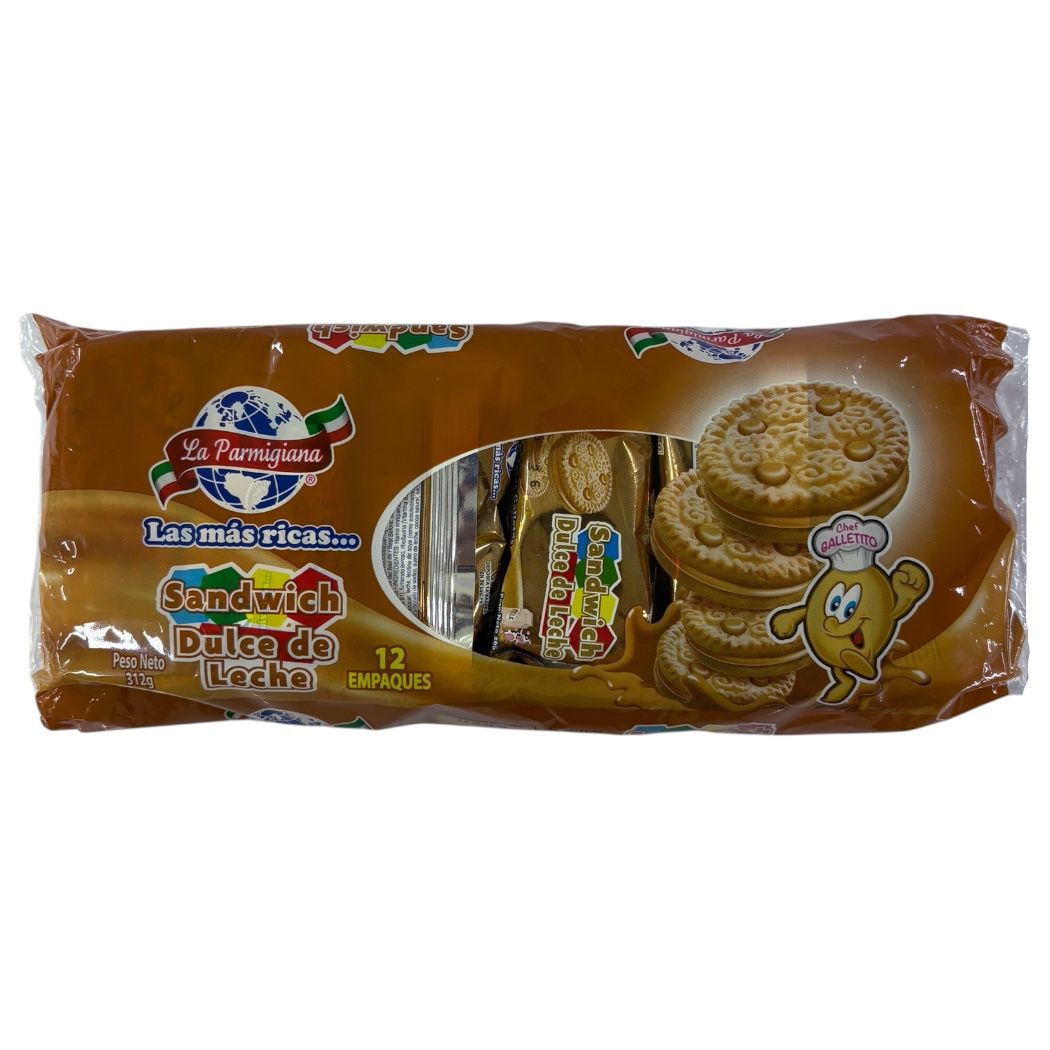 12PACK GALLETA LECHE LA PARMIGIANA 312GR