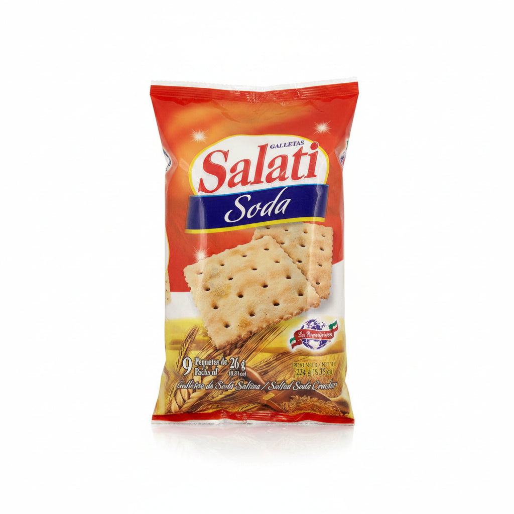 GALLETAS SODA SALITAS LA PARMIGIANA 234GR