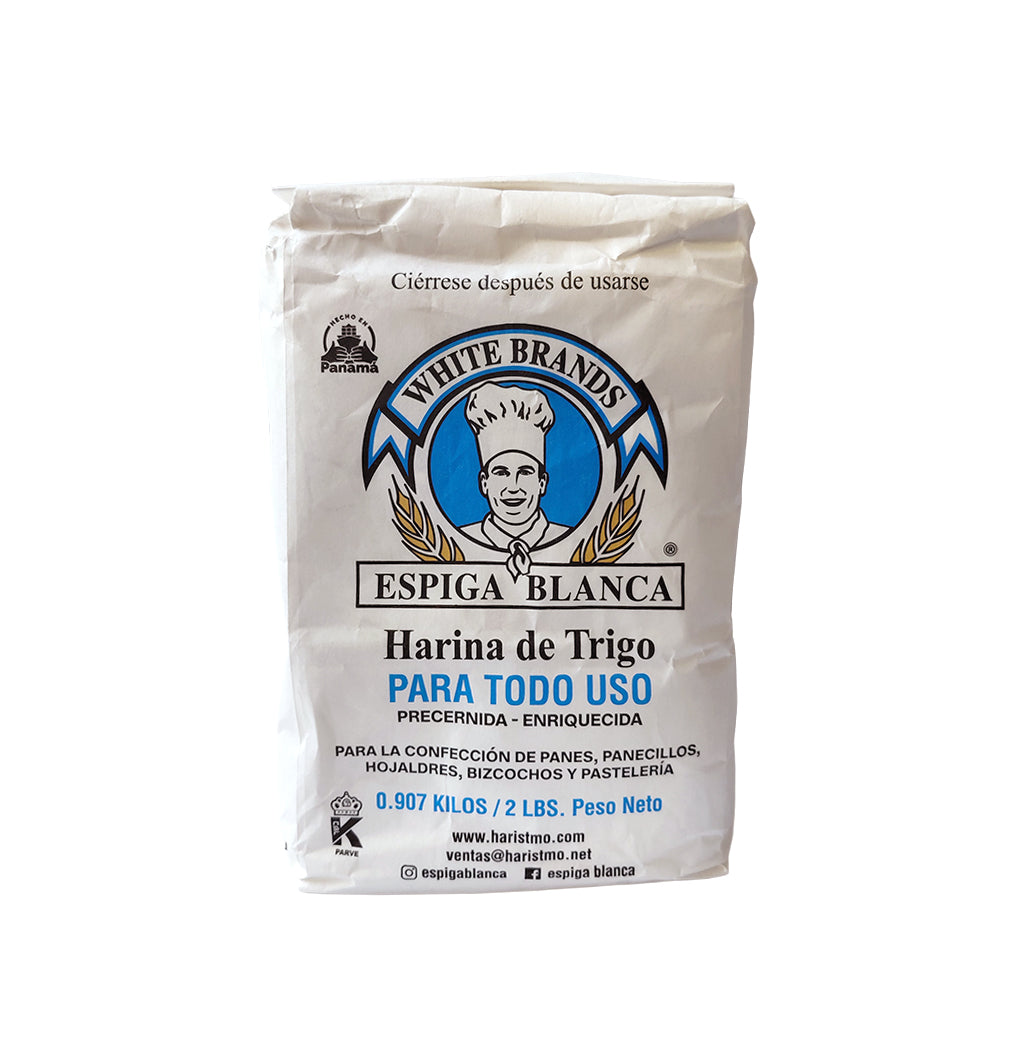 HARINA DE TRIGO ESPIGA BLANCA 2LB