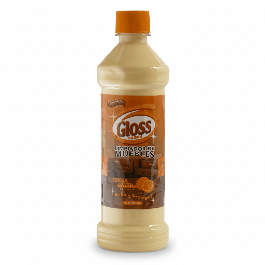 LIMPIADOR DE MUEBLES CREMA NARANJA 16OZ