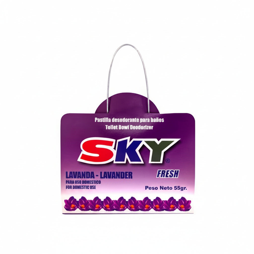 PASTILLA DESODORANTE BAÑO LAVANDA 55GR