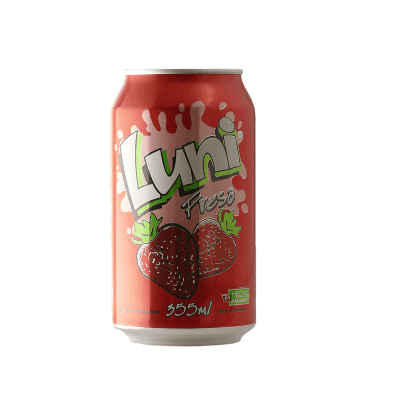 GASEOSA FRESA LATA LUNI 355ML