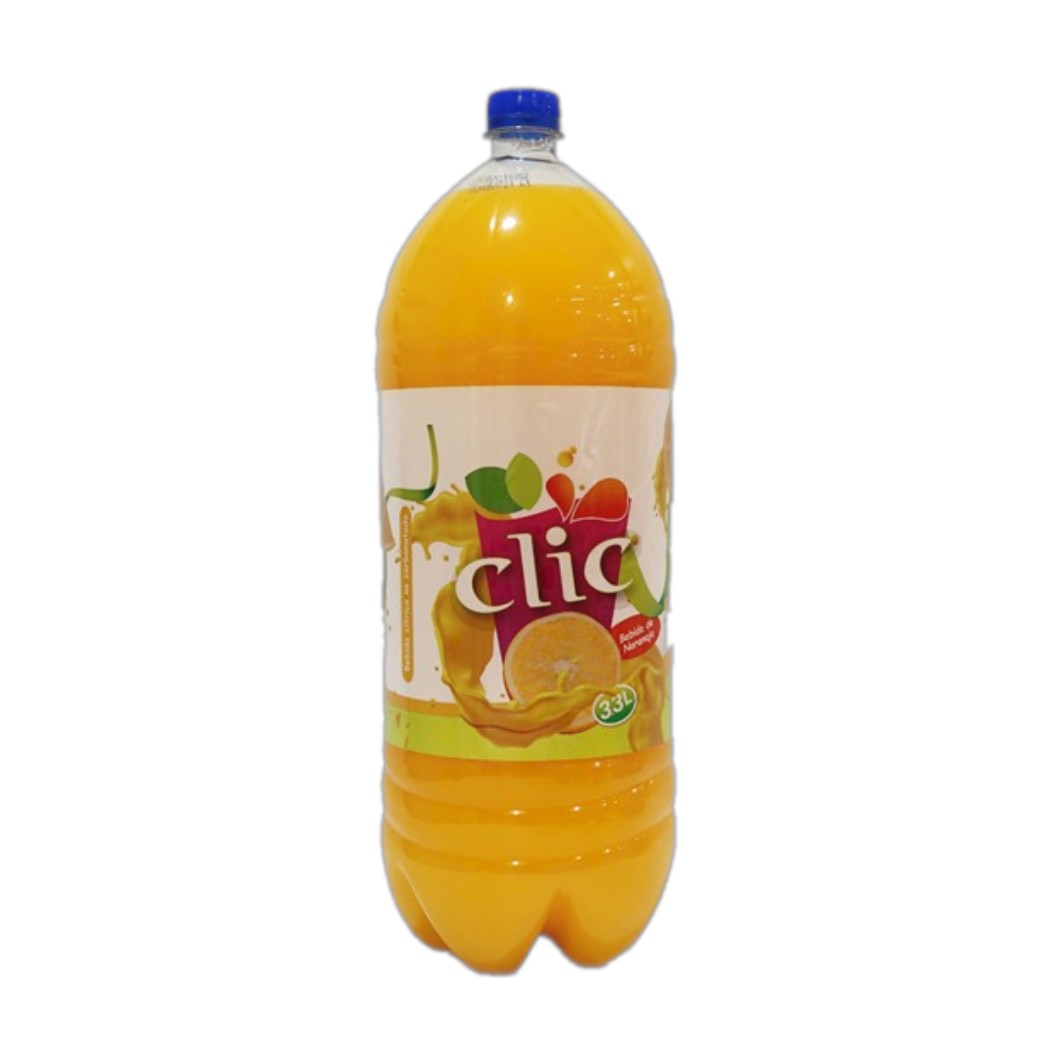 BEBIDA NARANJA CLIC 3.3L