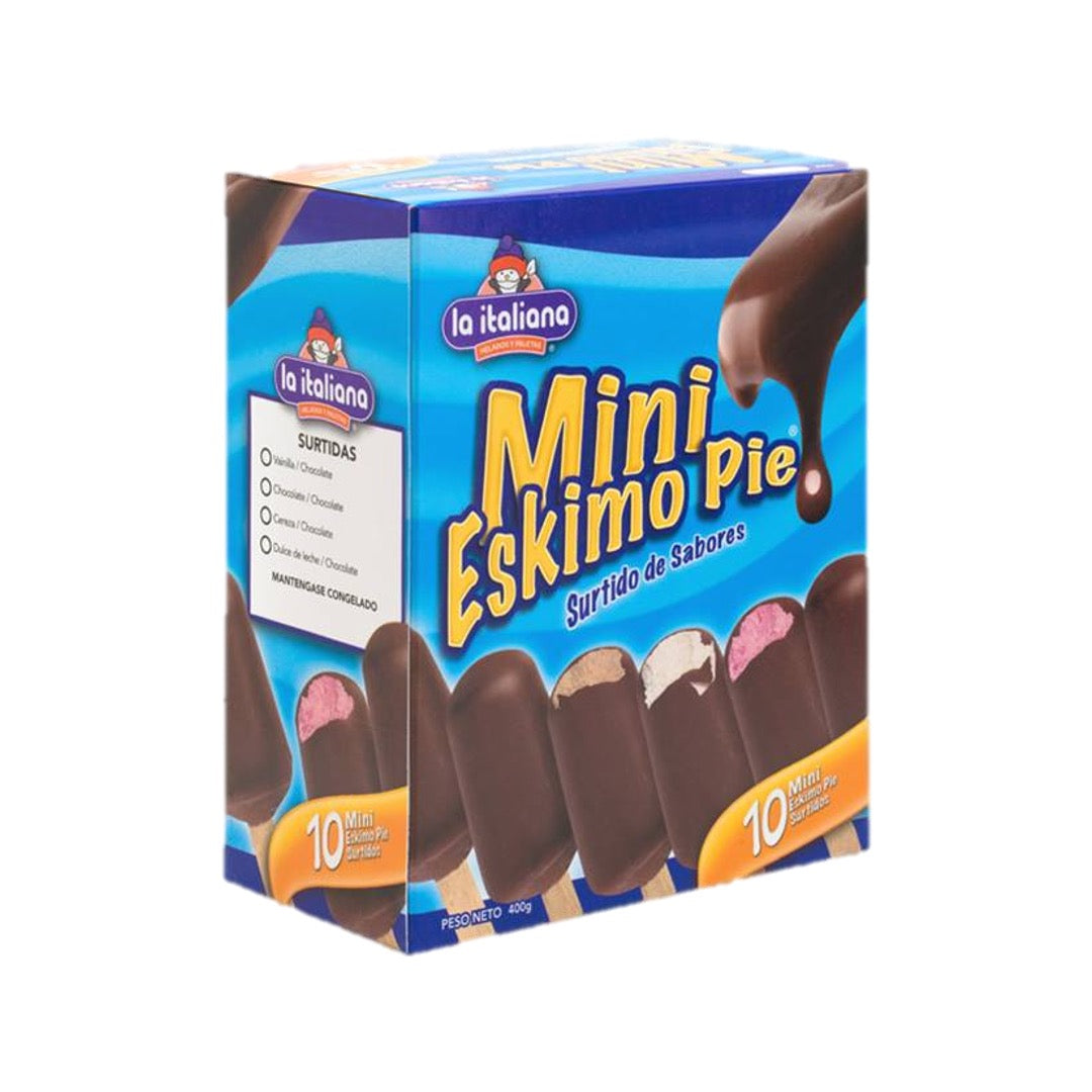 MINI ESKIMOPIE LA ITALIANA SURTIDO 10U