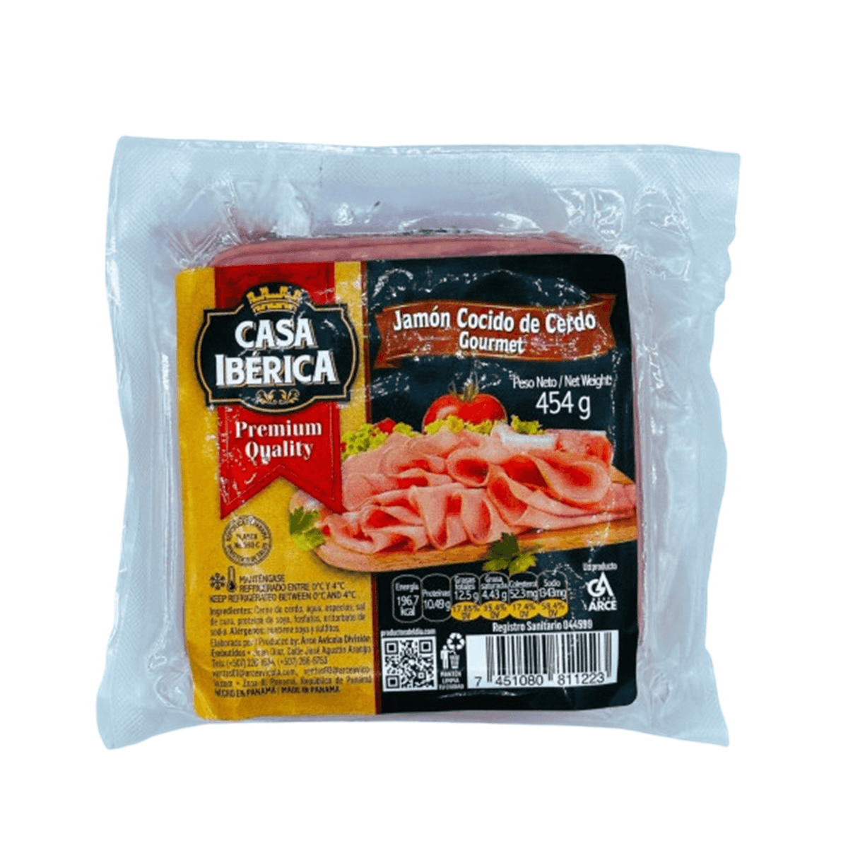 JAMON DE CERDO GOURMET CASA IBERICA 454G