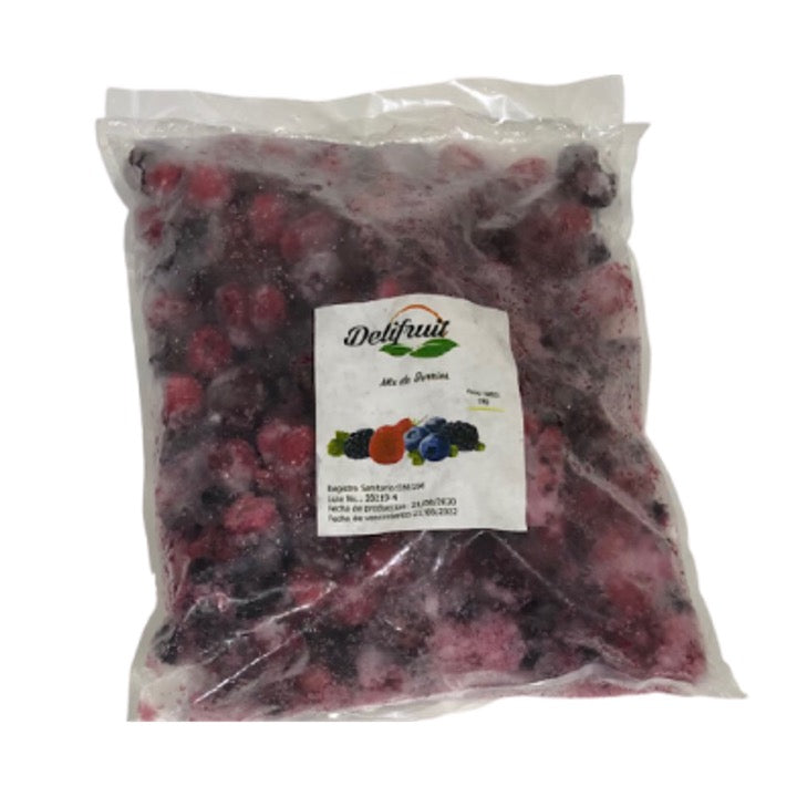 MIX BERRIES CONGELADOS DELIFRUIT 1KG