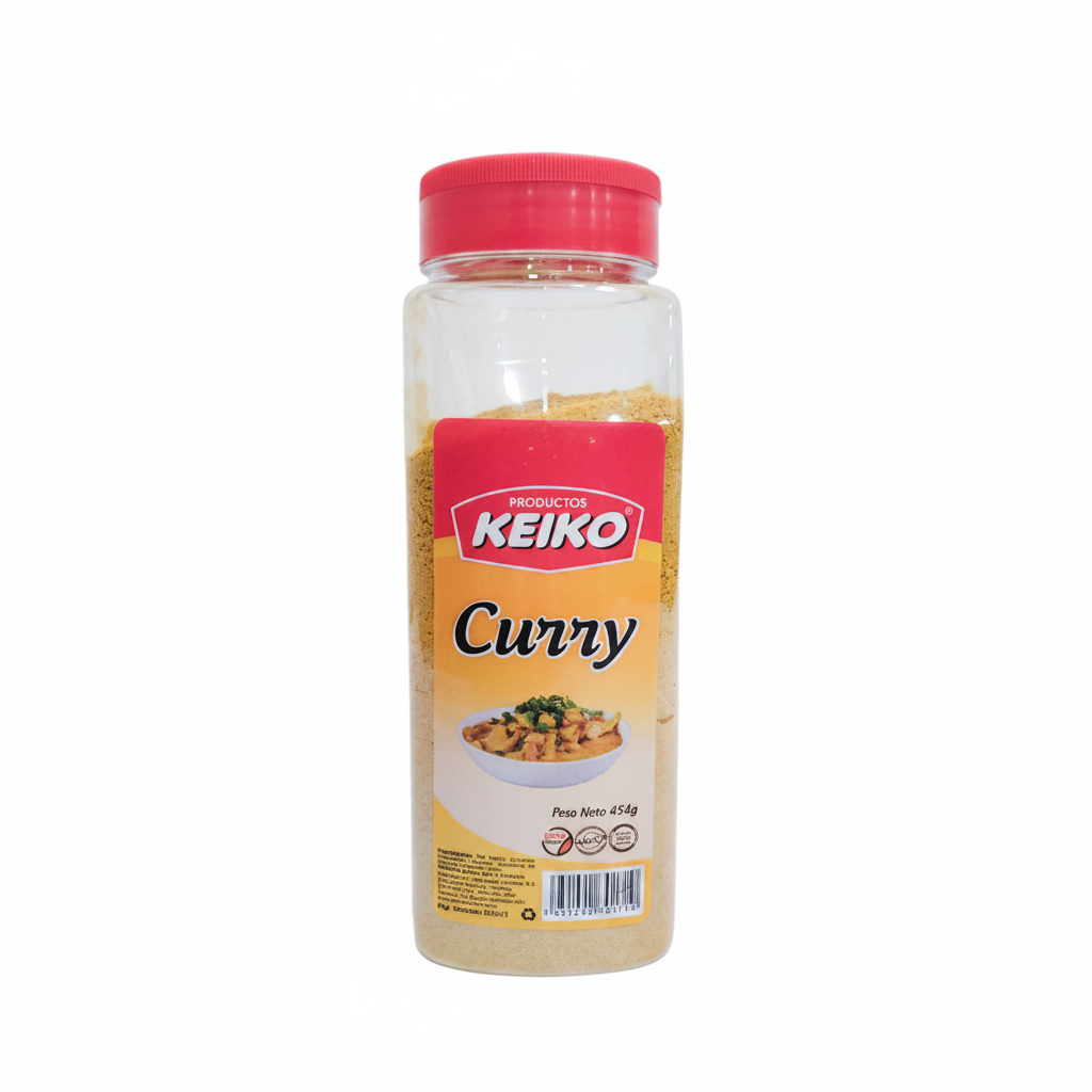 CURRY EN POLVO ESPECIERO KEIKO 454GR