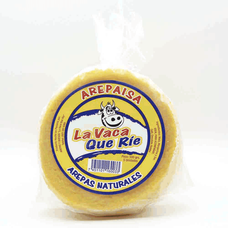 AREPAS NATURAL LA VACA QUE RIE 5U