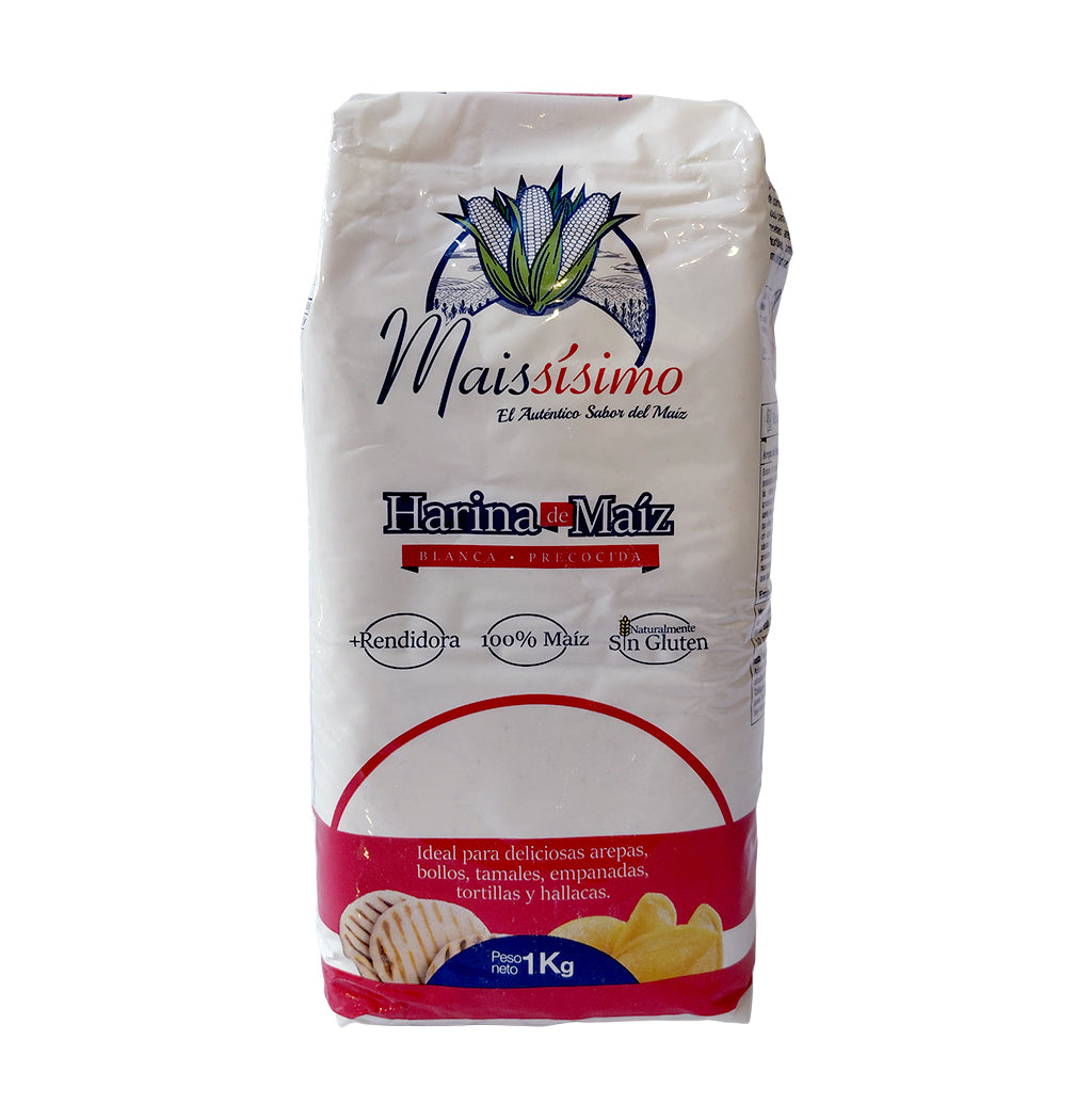 HARINA DE MAÍZ BLANCO MAISSISIMO 1KG