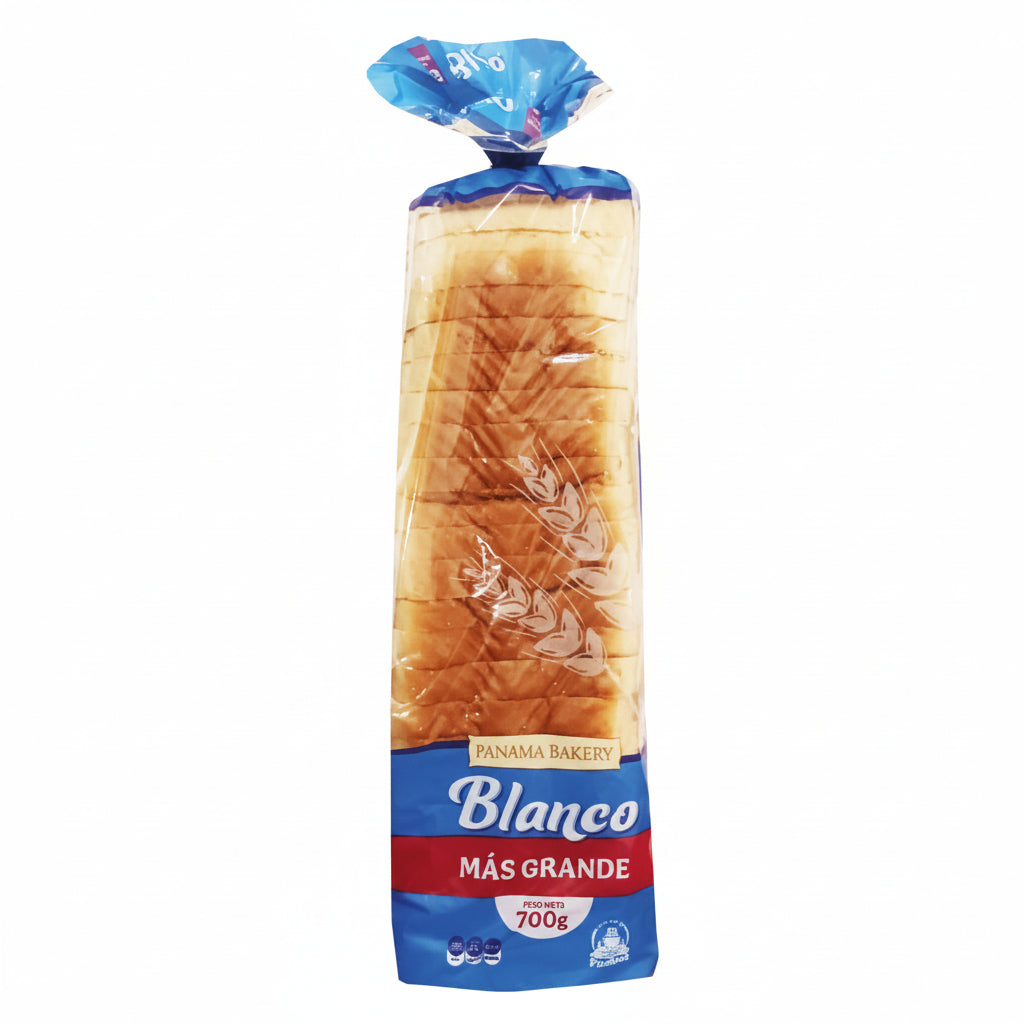 PAN MOLDE BLANCO PANAMA BAKERY 700GR