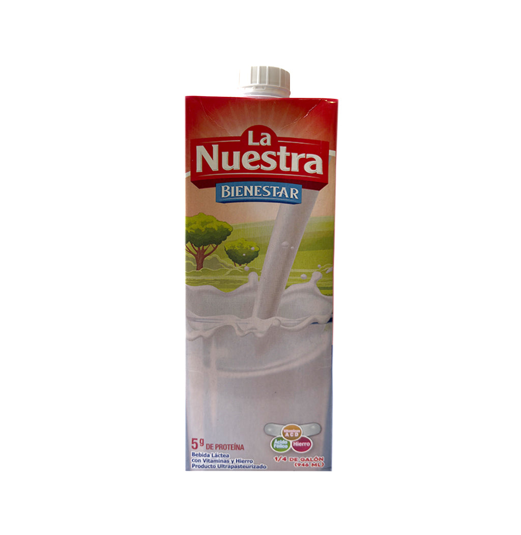 BEBIDA LACTEA LA NUESTRA BIENESTAR 946ML