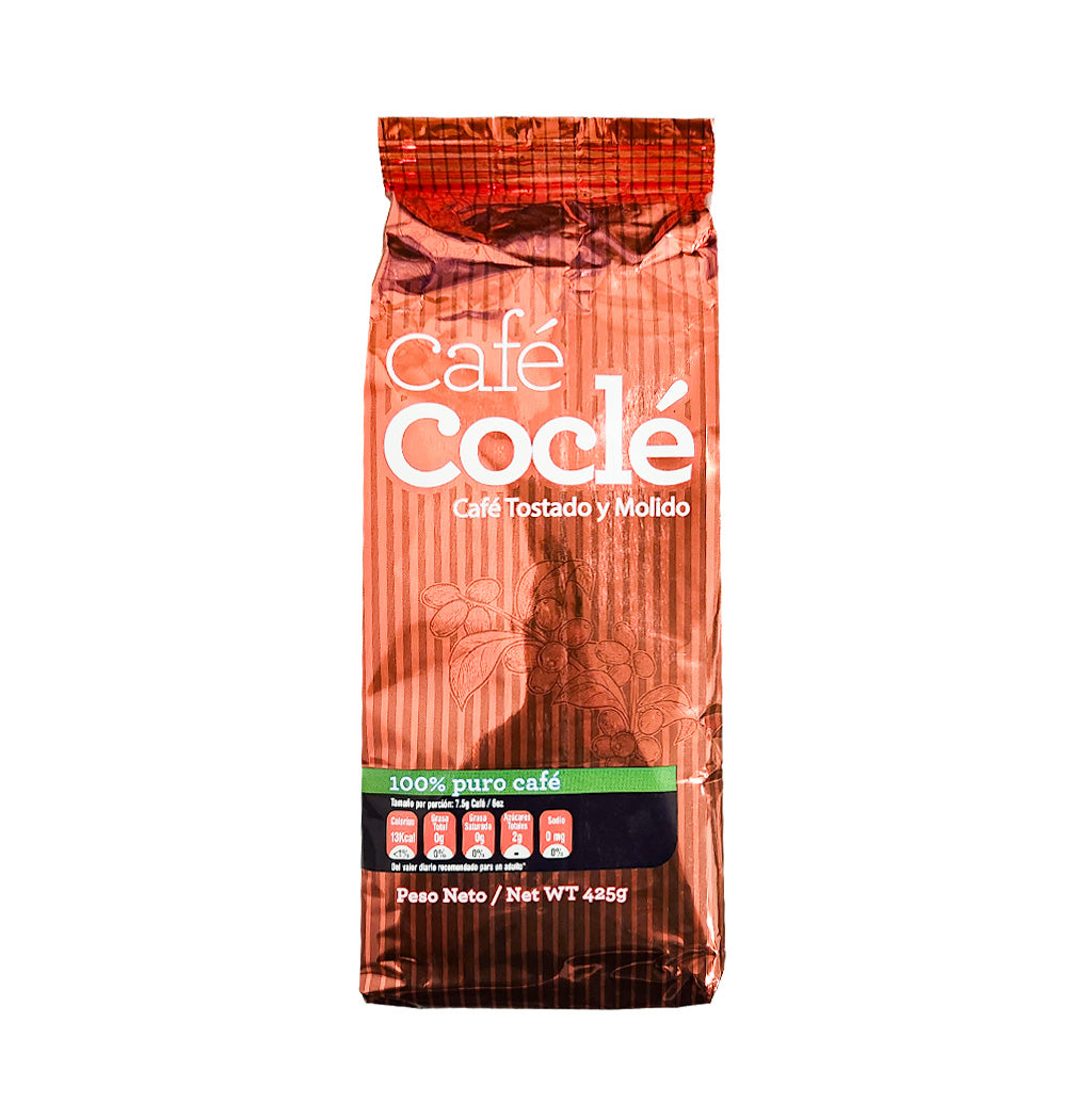 CAFÉ MOLIDO COCLÉ 425GR