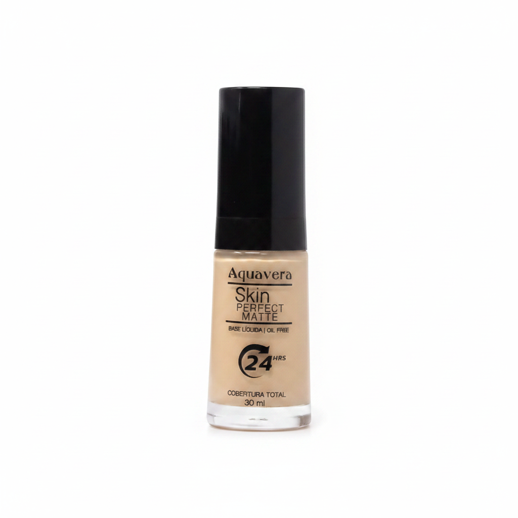 BASE DE MAQUILLAJE LIQUIDA TONO DURAZNO 235 AQUAVERA