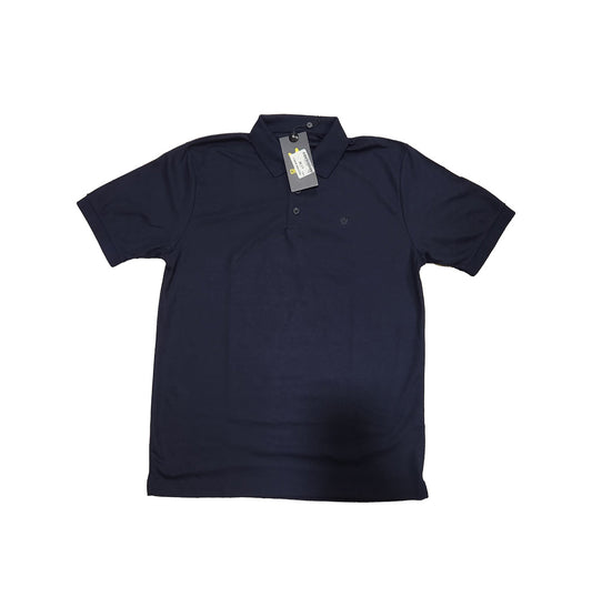 T-SHIRT POLO MANGA CORTA AZUL CHESS KING