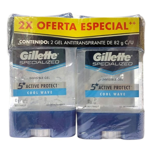 DESODORANTE EN GEL COOL WAVE 2PACK