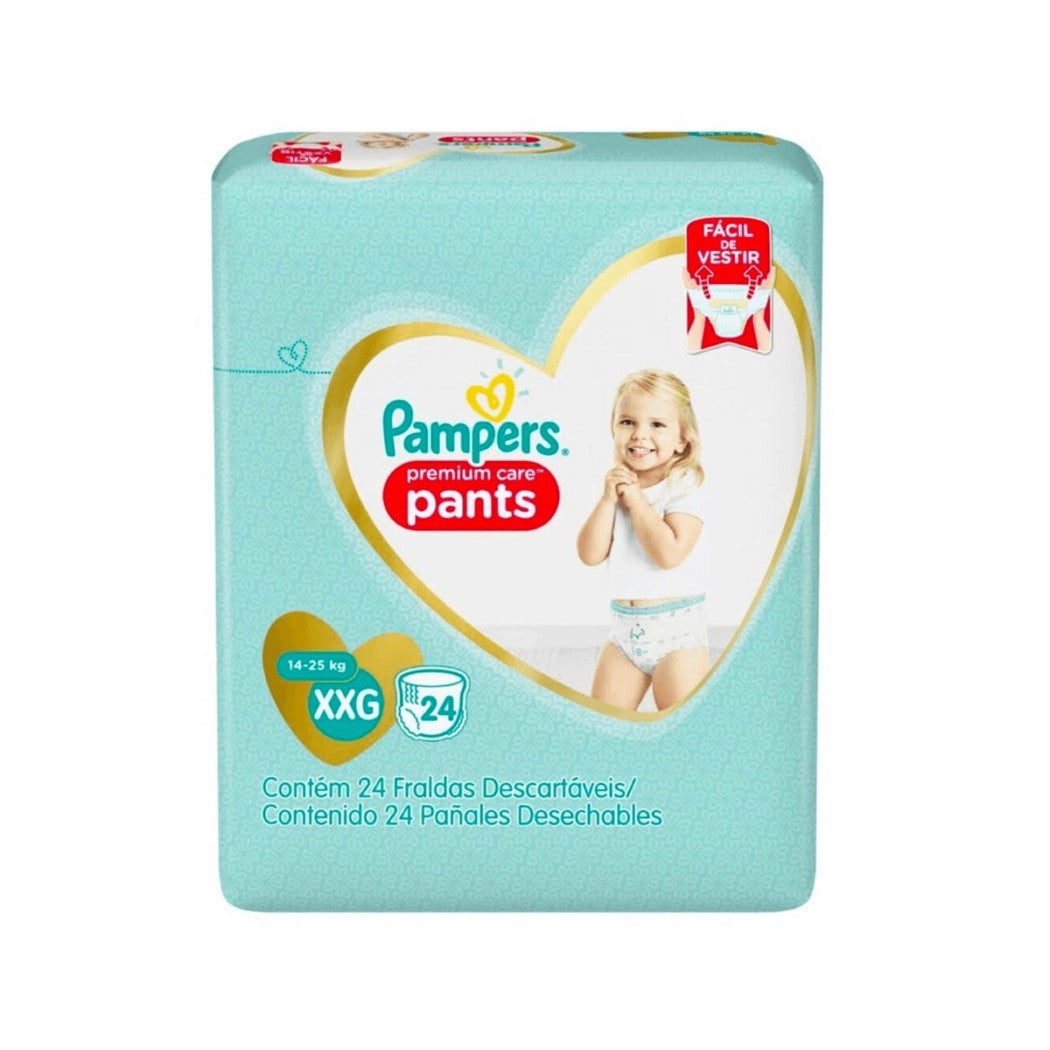 PAÑALES PANTS PREM CARE XXG 24P