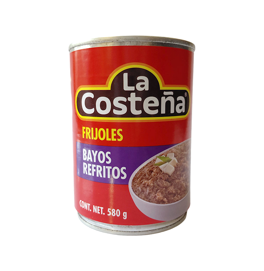 FRIJOLES BAYOS REFRITO LA COSTEÑA 580GR
