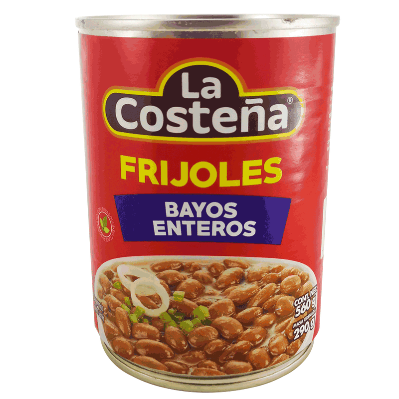 FRIJOLES BAYOS ENTERO LA COSTEÑA 560GR