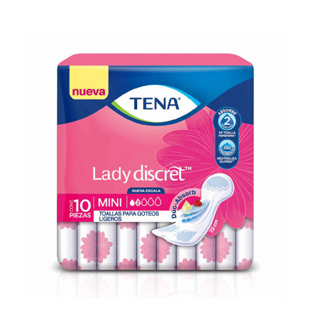 TOALLAS SANITARIA LADY MINI 10U