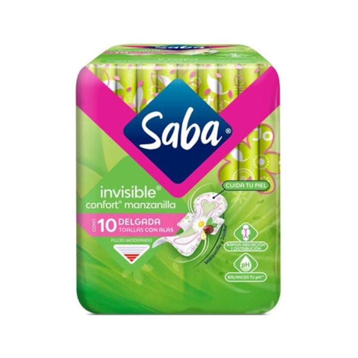 TOALLA SANITARIA MANZANILLA 10U