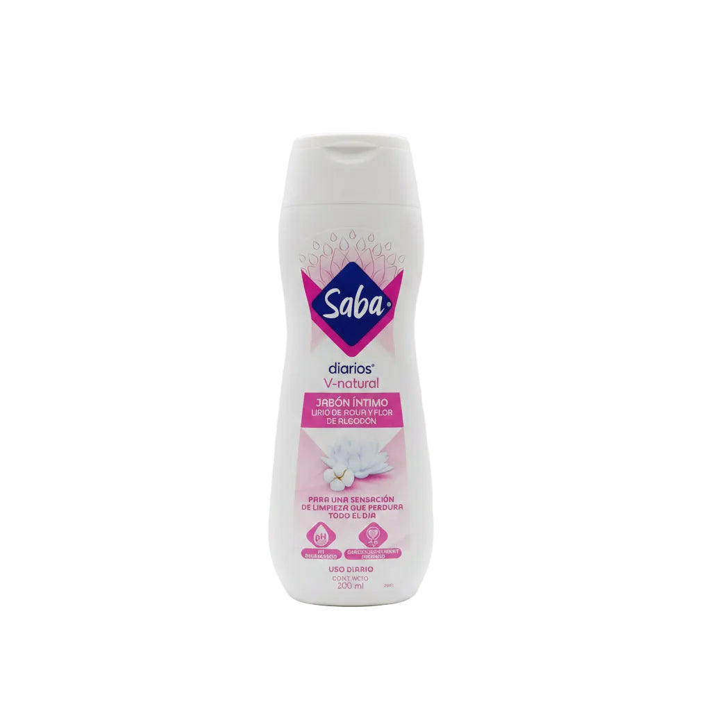 JABÓN ÍNTIMO V-NATURAL SABA 200ML