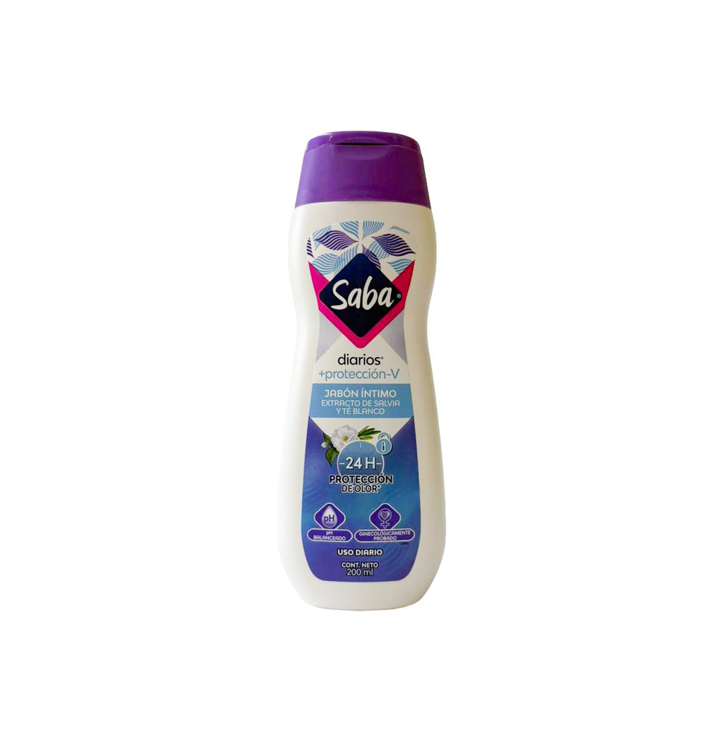 JABÓN LÍQUIDO ÍNTIMO SABA 200ML