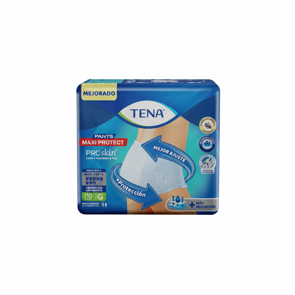 PAÑALES PARA ADULTO MEJOR AJUSTE G 10U