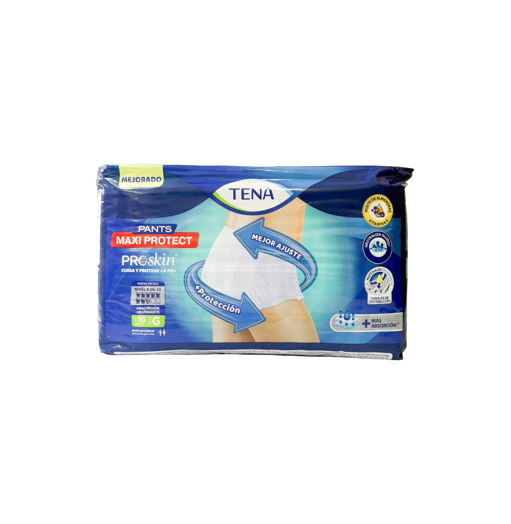 PAÑALES PARA ADULTO MAXIPROTECT G 16U