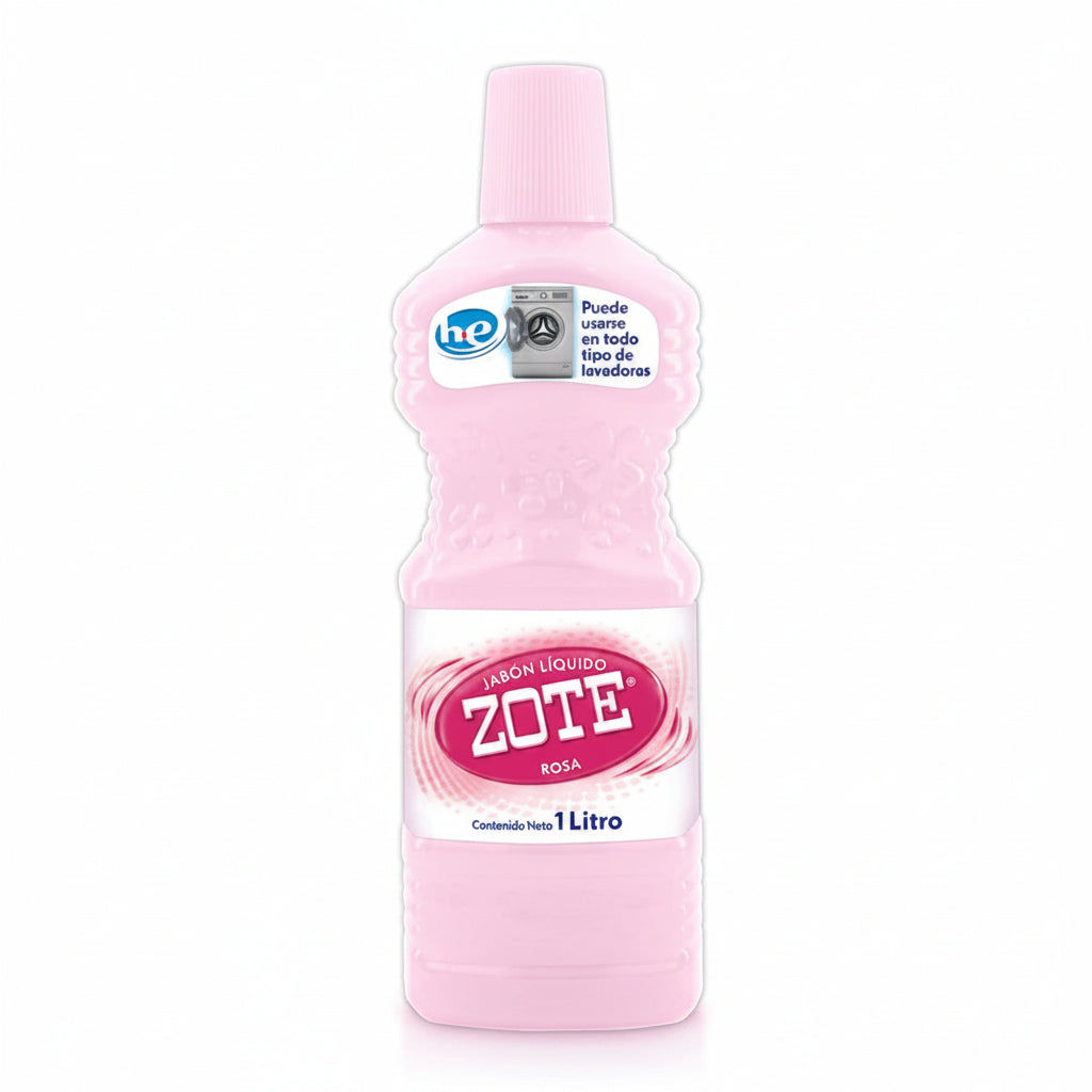 JABÓN LÍQUIDO ROSA 1L
