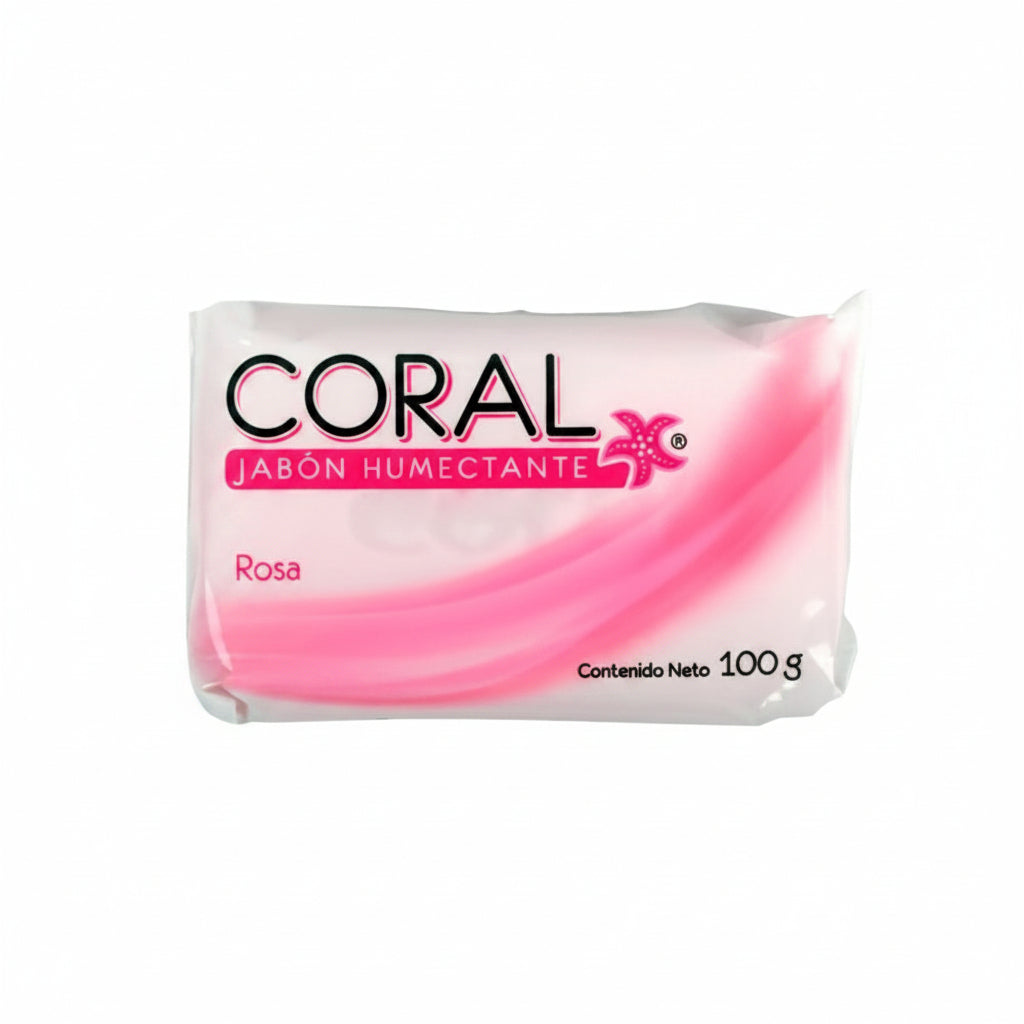 JABÓN CORAL ROSA 100GR
