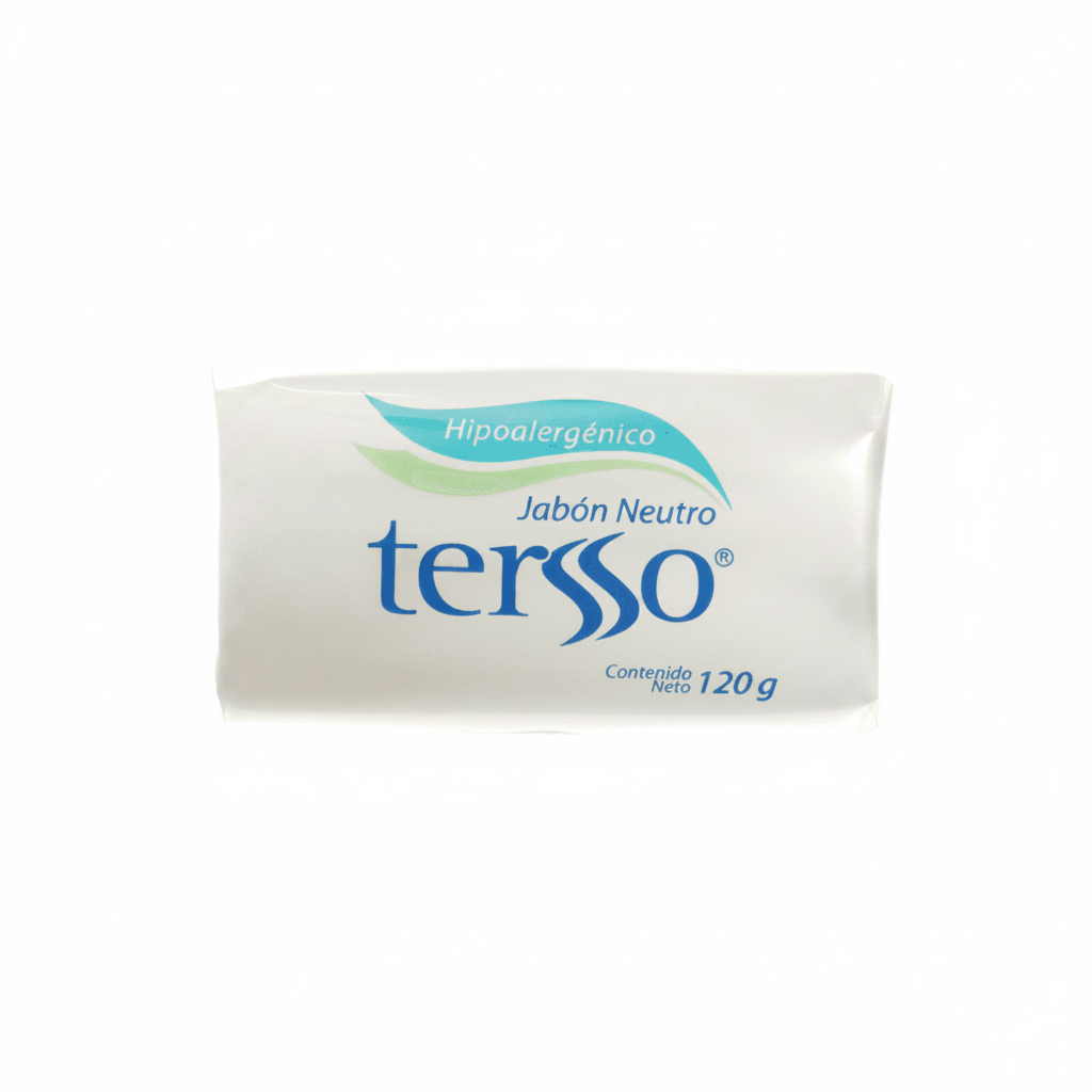 JABÓN NEUTRO HIPOALERGÉNICO TERSSO 120GR
